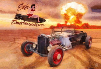Jim-Ropeke Eve of Destruction Painting