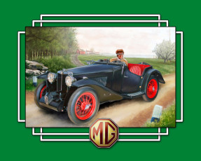 Lens MG Countryside Painting